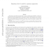 Quantum lower bounds by quantum arguments