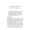 Quantum weakest preconditions