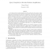 Query Complexity in Errorless Hardness Amplification