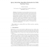 Query Rewriting Algorithm Evaluation for XML Security Views