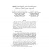 Queue Control Under Time-Variant Delays: A Discrete Time System Approach