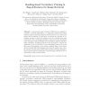 Ranking-Based Vocabulary Pruning in Bag-of-Features for Image Retrieval