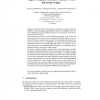 Rapid Mixing and Security of Chaum's Visual Electronic Voting