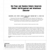 Rat pups and random robots generate similar self-organized and intentional behavior