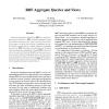 RDF Aggregate Queries and Views