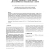 Real Time Animation of Virtual Humans: A Trade-off Between Naturalness and Control