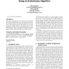 Real-time construction of aircraft landing schedules using an evolutionary algorithm
