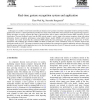 Real-time gesture recognition system and application