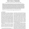 Real-Time Processing in Client-Server Databases