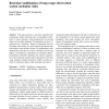 Real-time stabilization of long range observation system turbulent video