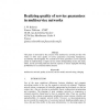 Realizing quality of service guarantees in multiservice networks