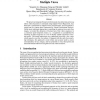 Recognising the Dynamics of Faces across Multiple Views