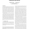 Reconciling while tolerating disagreement in collaborative data sharing