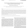 Reconstruction of 3D human body pose from stereo image sequences based on top-down learning