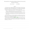 Reconstruction of Generalized Depth-3 Arithmetic Circuits with Bounded Top Fan-in