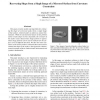 Recovering Shape from a Single Image of a Mirrored Surface from Curvature Constraints