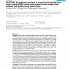 RECOVIR: An application package to automatically identify some single stranded RNA viruses using capsid protein residues that un