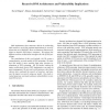 Recursive DNS Architectures and Vulnerability Implications