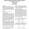 RED with Dynamic Thresholds for improved fairness