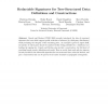 Redactable Signatures for Tree-Structured Data: Definitions and Constructions