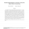 Reduced-Redundancy Product Codes for Burst Error Correction