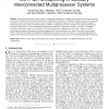 Reducing Communication Latency with Path Multiplexing in Optically Interconnected Multiprocessor Systems