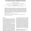 Reference energy extremal optimization: A stochastic search algorithm applied to computational protein design