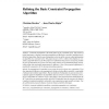 Refining the Basic Constraint Propagation Algorithm