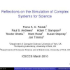 Reflections on the Simulation of Complex Systems for Science