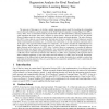 Regression Analysis for Rival Penalized Competitive Learning Binary Tree