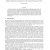 Regular Expression Searching over Ziv-Lempel Compressed Text