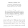 Regularization of B-spline objects