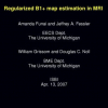 Regularized B1+ Map Estimation in MRI