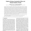 Relative Entropy, Exponential Utility, and Robust Dynamic Pricing