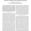 Relay Selection in Dual-Hop Transmission Systems: Selection Strategies and Performance Results