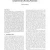 Reliable interdomain routing through multiple complementary routing processes