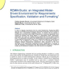 REMM-Studio: an Integrated Model-Driven Environment for Requirements Specification, Validation and Formatting