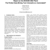 Report on the SIGKDD-2002 Panel The Perfect Data Mining Tool: Interactive or Automated