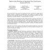 Report on the workshop on Operational Text Classification Systems (OTC-02)
