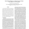 Representation Of Objects In A Volumetric Frequency Domain With Application To Face Recognition