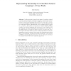 Representing Knowledge in Controlled Natural Language: A Case Study