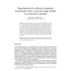 Requirements for reflective argument visualization tools: A Case for Using Validity as a Normative Standard