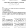 Research in software engineering: an analysis of the literature
