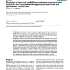 Resolution of large and small differences in gene expression using models for the Bayesian analysis of gene expression levels an