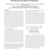 Resolve: Generation of High-Performance Sorting Architectures from High-Level Synthesis