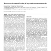 Resonant spatiotemporal learning in large random recurrent networks