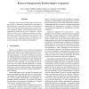 Resource Management for Parallel Adaptive Components