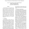 Resource management with stateful support for analytic applications