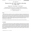 Response time and vendor-assembler relationship in a supply chain