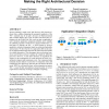 Restful web services vs. "big"' web services: making the right architectural decision